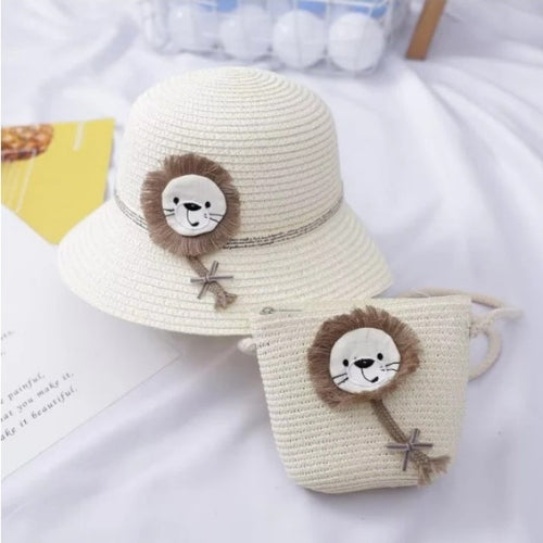 Baby Lion Hat With Bag